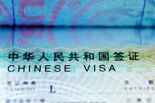 Chinese Visa In Us Passport