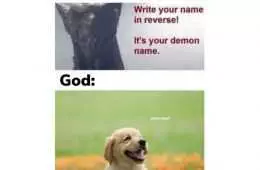 Demon Name Meme  God