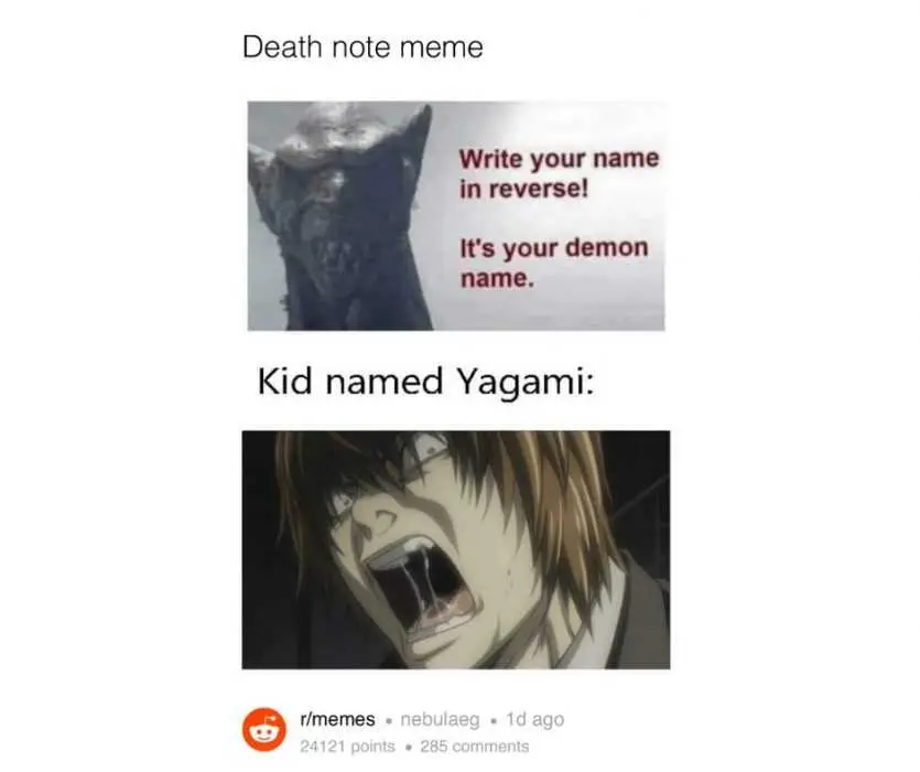 Demon-Name-4 Demon Name Meme Japanese Kid Yagami