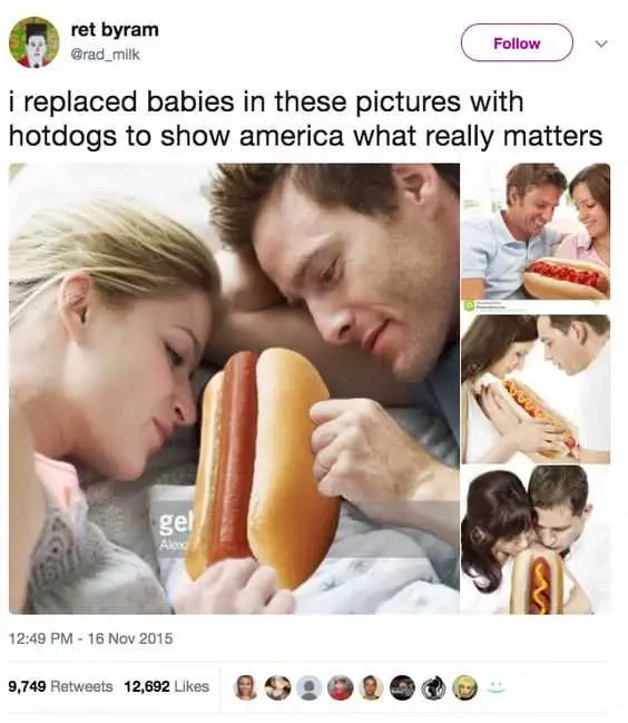 Funny Hotdogs Babies