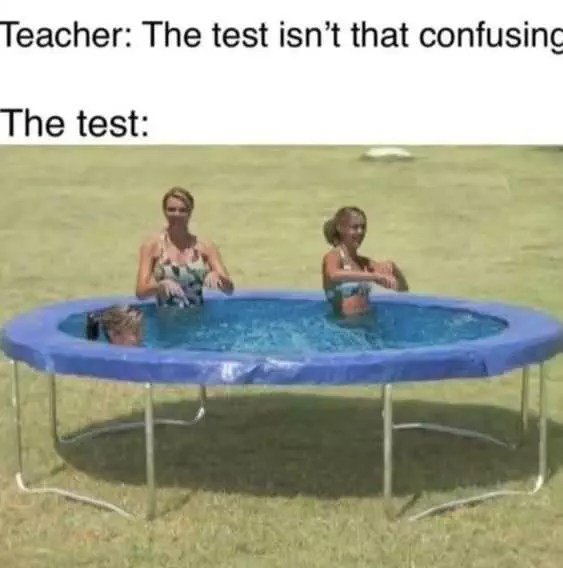 Funny Test Confusing