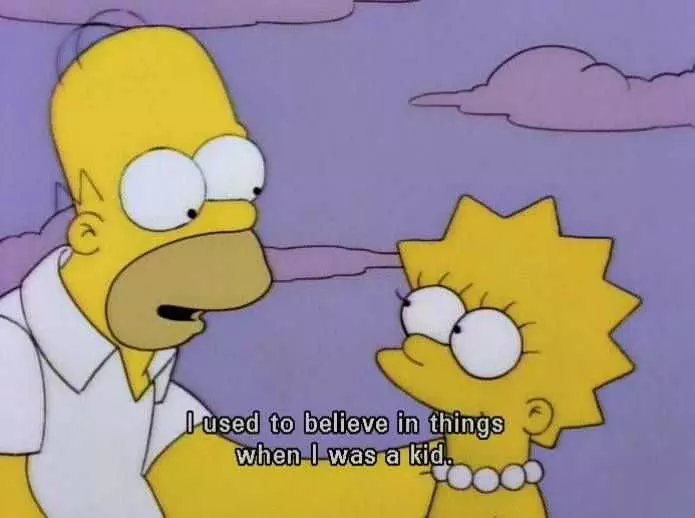Simpson Used To Believe
