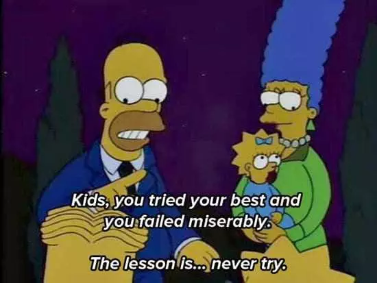 Simpsons Never Try 1