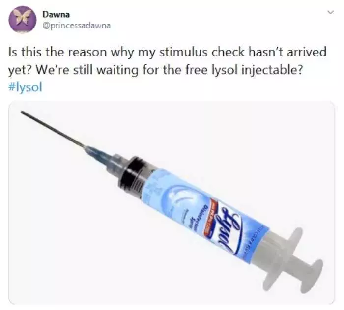 Lysol Memes Bleach Memes And Disinfectant Memes  Meme Of Lysol In A Hypodermic Needle