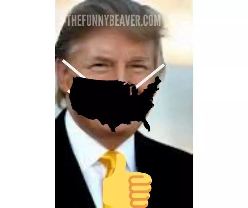 Mask Shaped Countries Meme  Usa