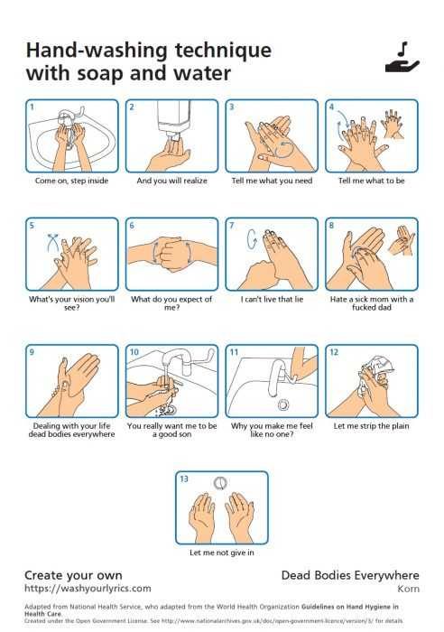 Wash-Hands-Meme-Korn Wash Your Hands Memes Korn Dead Bodies Everwhere