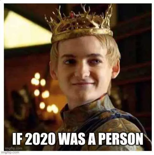 2020 Memes  2020 As A Person Would Be Joffery From Game Of Thrones