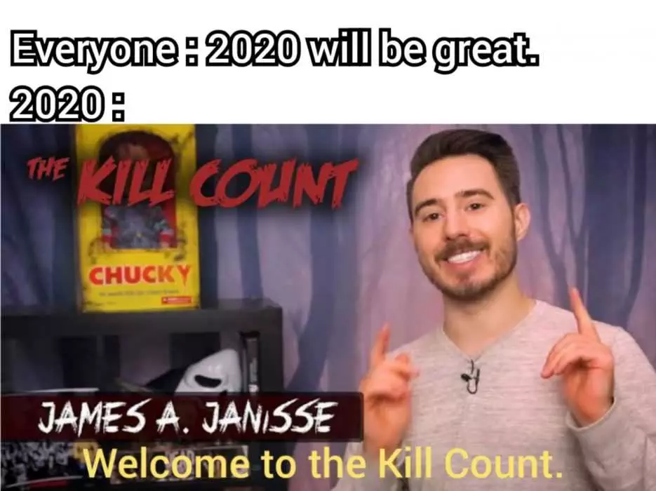 2020 Memes  2020 Meme Of Kill Count Chucky Toy