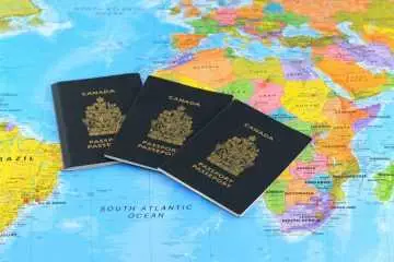 Canadian Passport  Canadian Passports On Map
