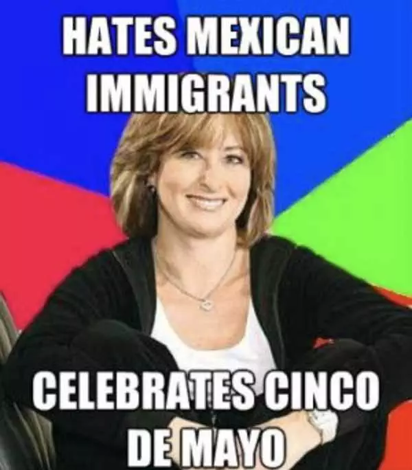 Cinco De Mayo Memes  Cinco De Mayo Meme Showing The Kind Of People Who Celebrate Cinco De Mayo