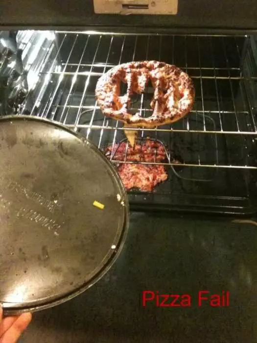 Cooking Pizza Fail