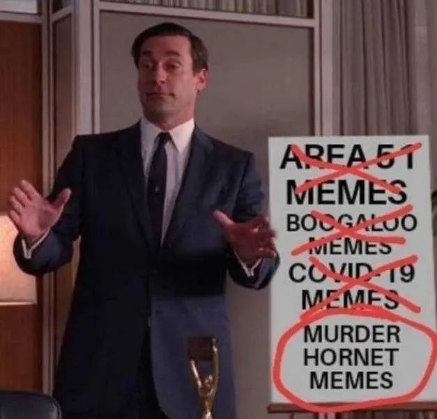 Hornet-Memes-List Meme Featuring A List Of Memes Completed Leaving Just Murder Hornet Memes