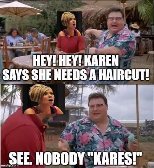 Karen Coronavirus Memes  Nobody Cares About Karen'S Hair