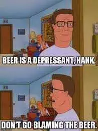 King Beer Depressant