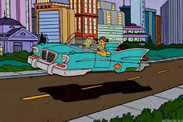 Simpsons Predicts Hover Cars