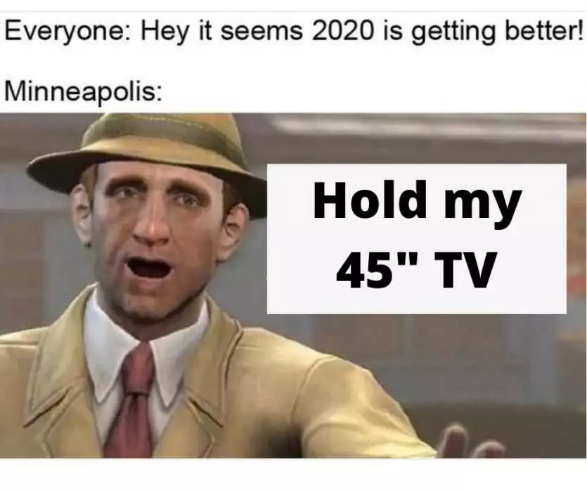 Meme About Minneapolis Riot