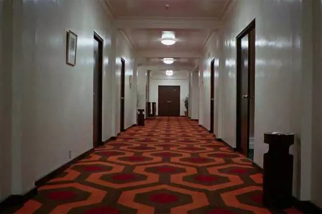 Zoom Background Featuring Hallway From The Shining