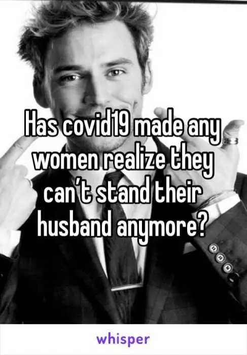 Covid Realize Husband