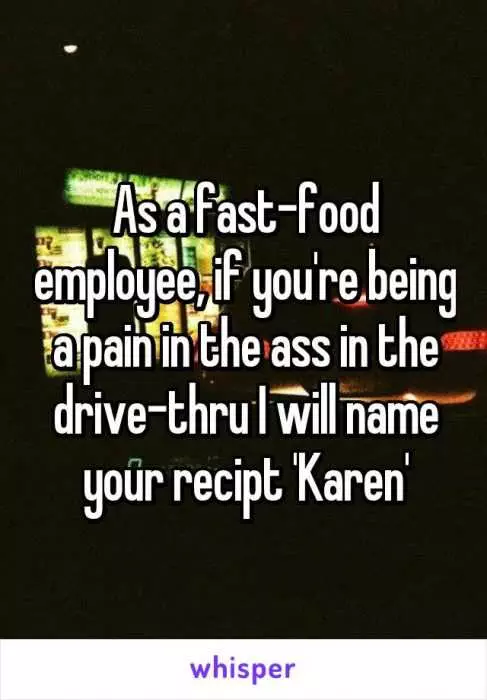 Fast Name Karen