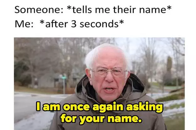 Meme Asking Your Name