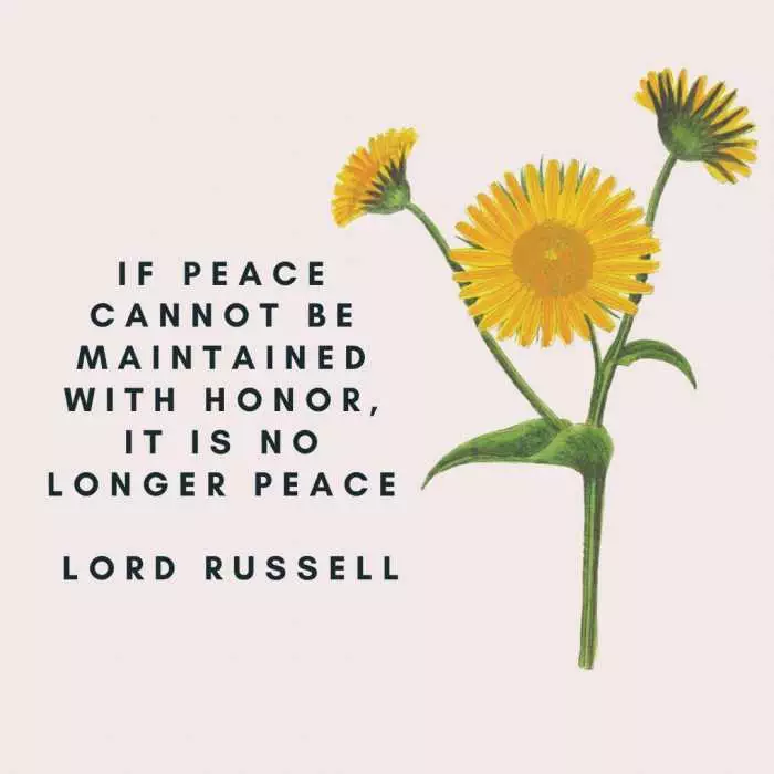 Quote Peace No Longer