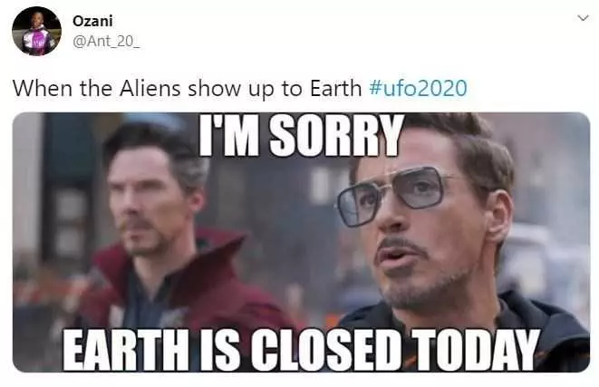 Ufo Closed Earth