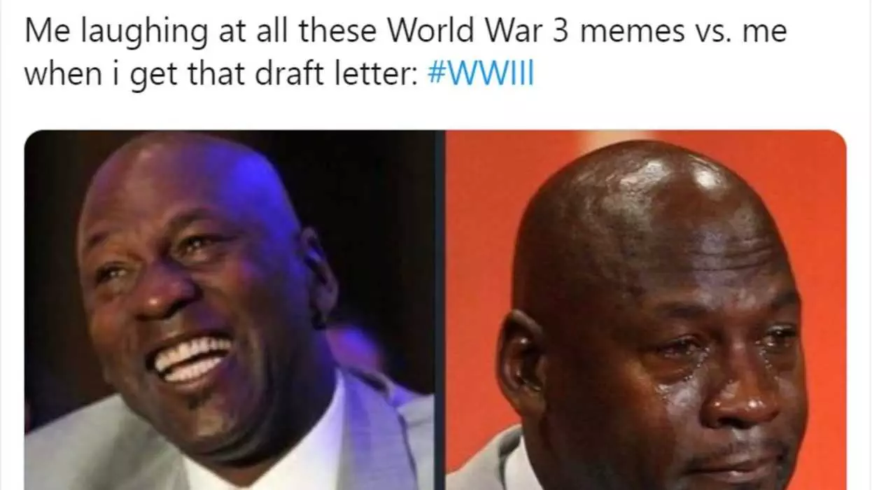 W World War 3 Draft Letter