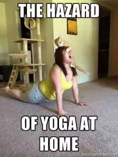 Yoga-Hazard-At-Home Yoga Hazard At Home