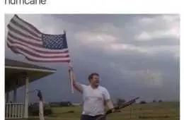 Texan Preparing For Hurricane