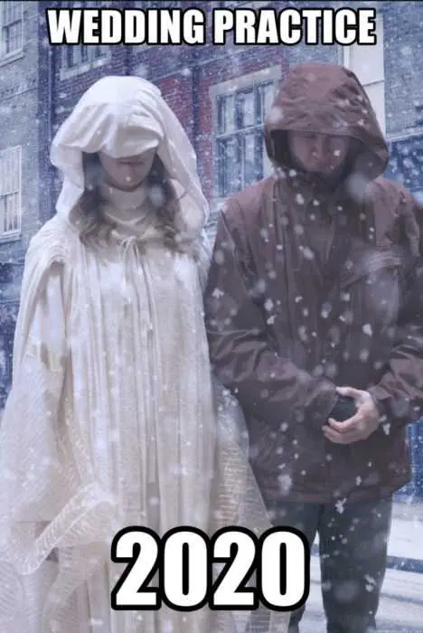Covid-Wedding-Memes-Wedding-Practice Wedding Practice 2020