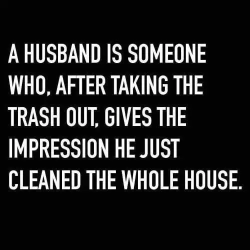 Funny Husband Trash