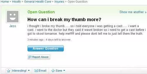 Yahoo Break Thumb