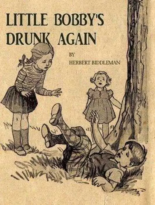 Funny Fake Book Covers  Little Bobby Drunk