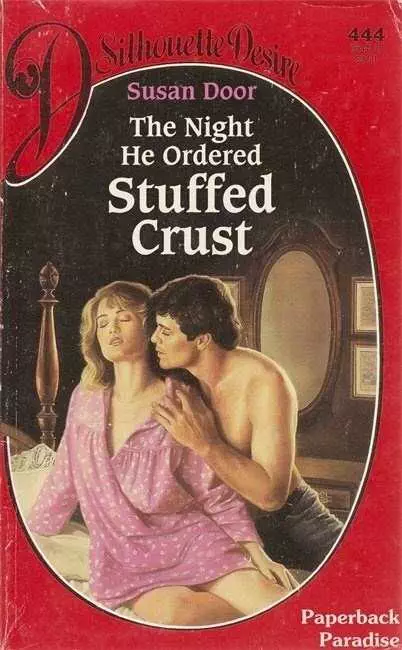 Funny Fake Book Covers  Pizza Crust
