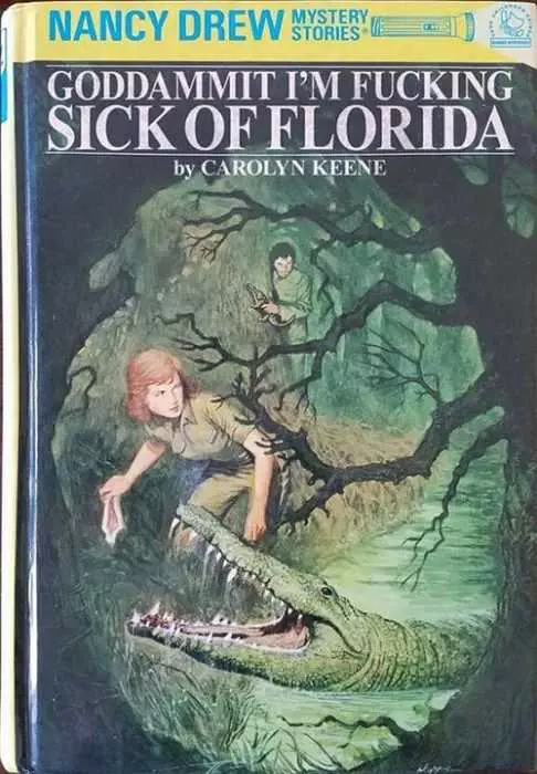 Fake-Sick-Of-Florida Funny Fake Book Covers Sick Of Florida