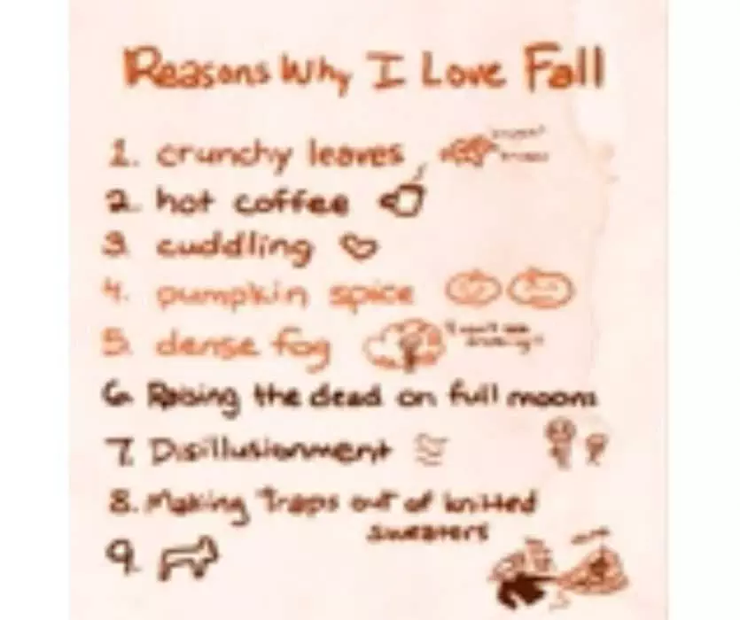 Reasons To Love Fall Witches Checklist