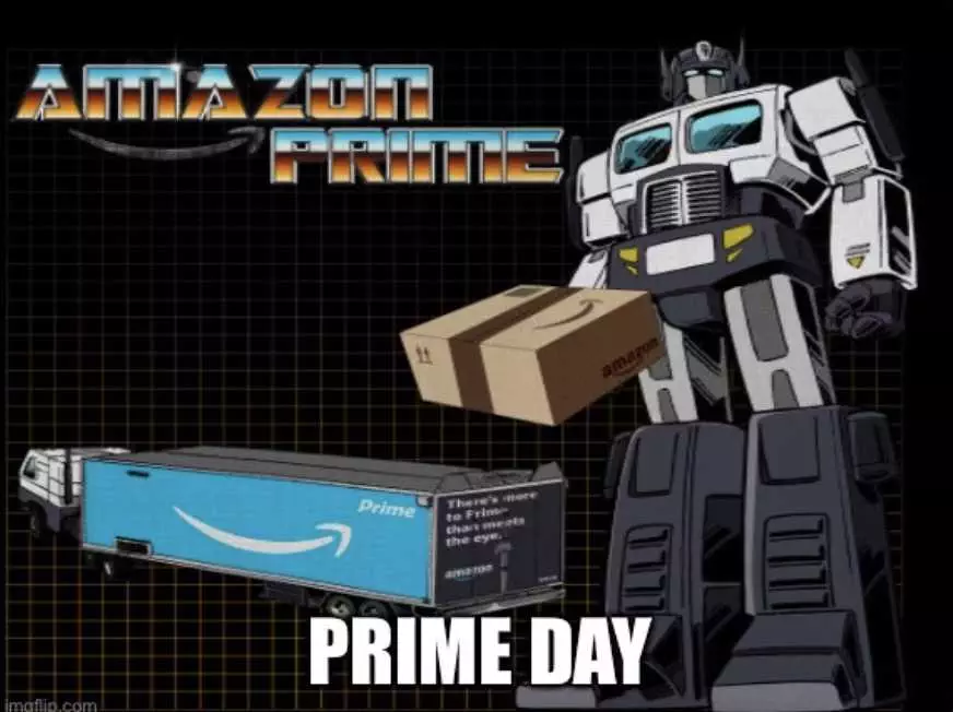 Amazon Prime Day Memes  Transformer