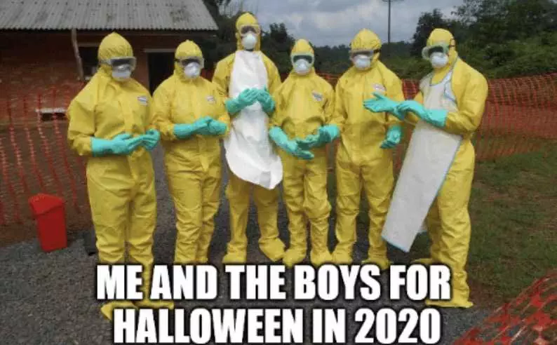 Halloween 2020 Costume Memes  Hazmat Team