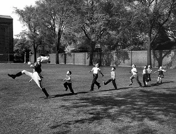 Timeless Photos  Marching Band Fun With Kids