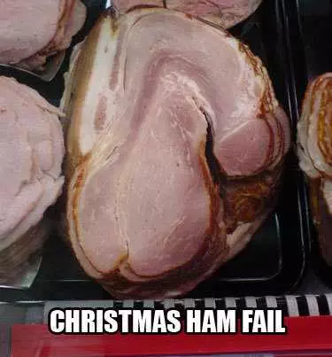 Christmas Fails  That'S Some Christmas Meat