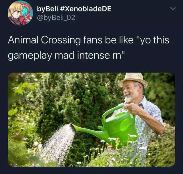 Funny Animal Crossing Fans Meme  Fans Love Watering