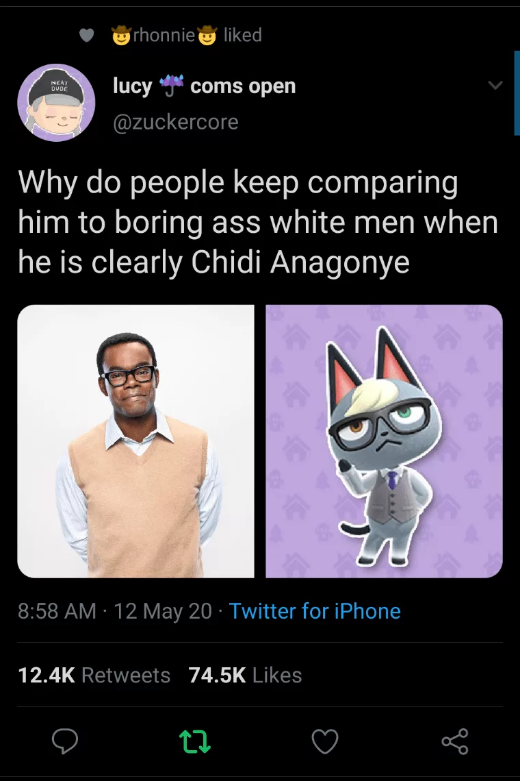 Animal-Crossing-Meme-Chidi Funny Animal Crossing Memes Chidi