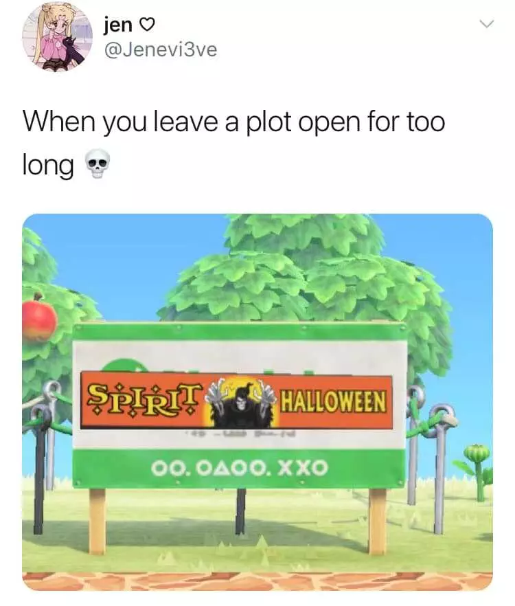 Funny Animal Crossing Meme  Dangers Of Leaving Plots Open
