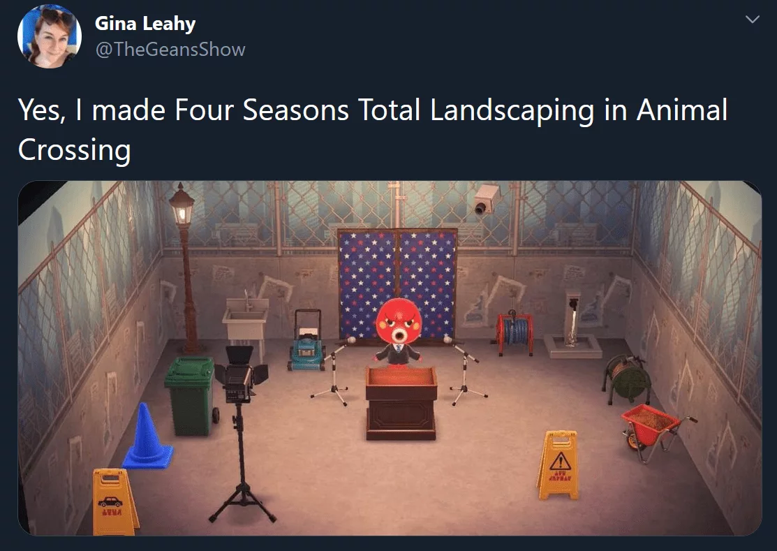 Funny Four Seasons Total Landscaping Memes  Animal Crossing