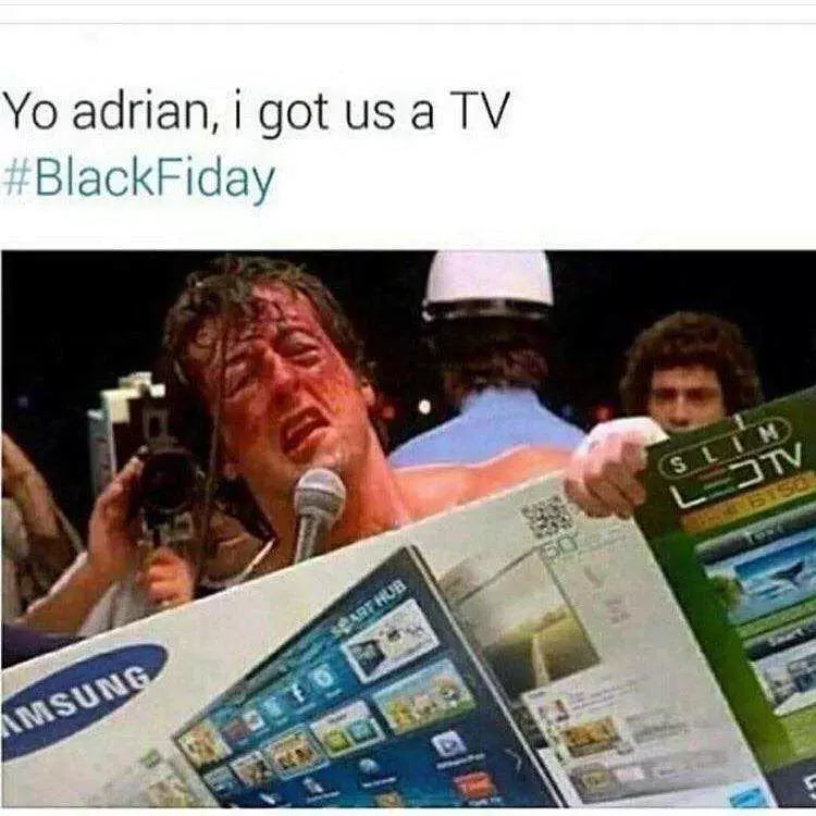 Funny Black Friday Memes  Fight To Get Tv