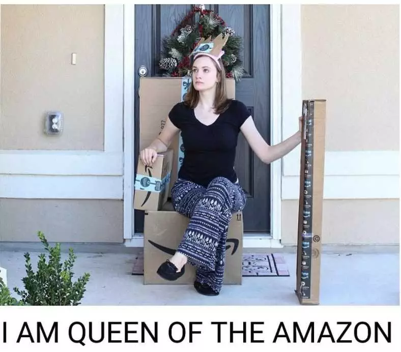 Cyber Monday Meme  Amazon Queen