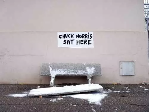 Vandalism Signs Pics  Bench