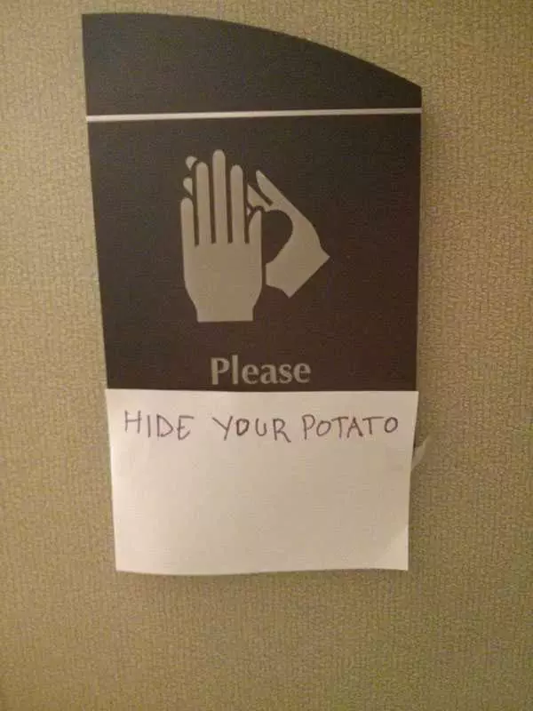 Vandalism Memes Pic  Hide Potato