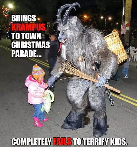 Krampus Fail Christmas Fails Krampus Love