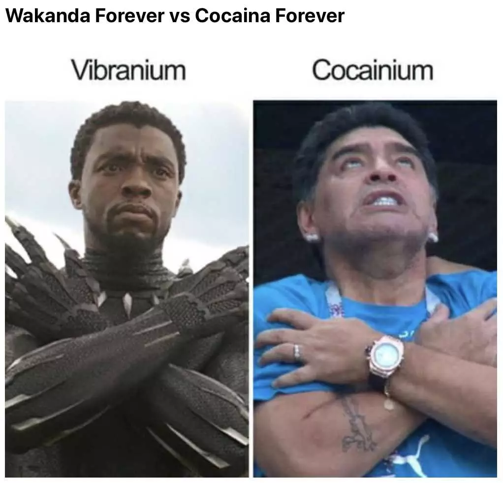 Funny Maradona Meme  Cocainism